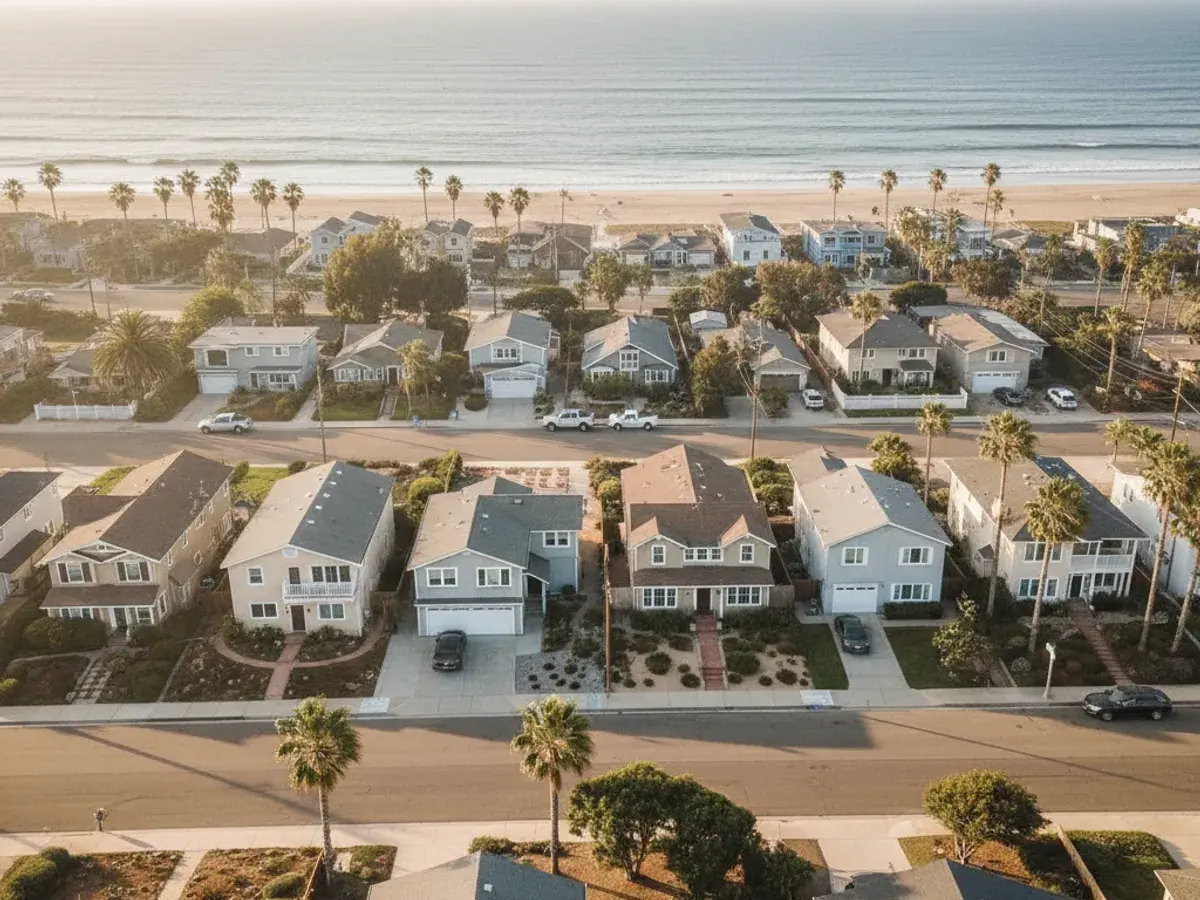 Coastal San Diego County neighborhood near Kearny Mesa